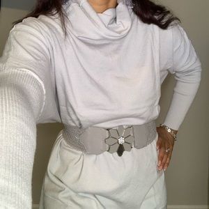 Gray Batwing sweater